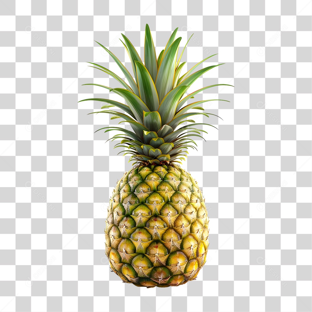 Fruta Abacaxi PNG Transparente