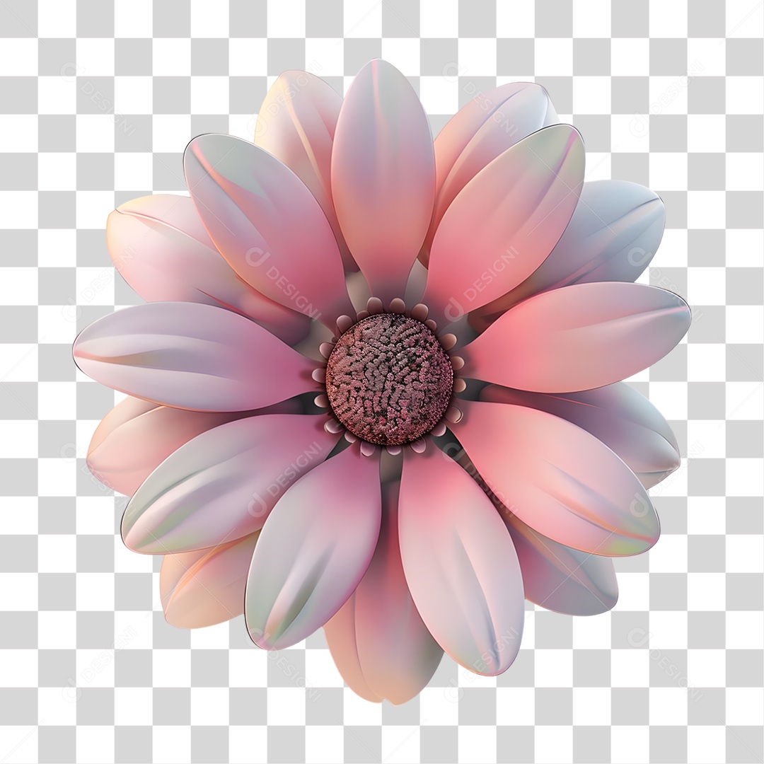 Flor Rosa PNG Transparente