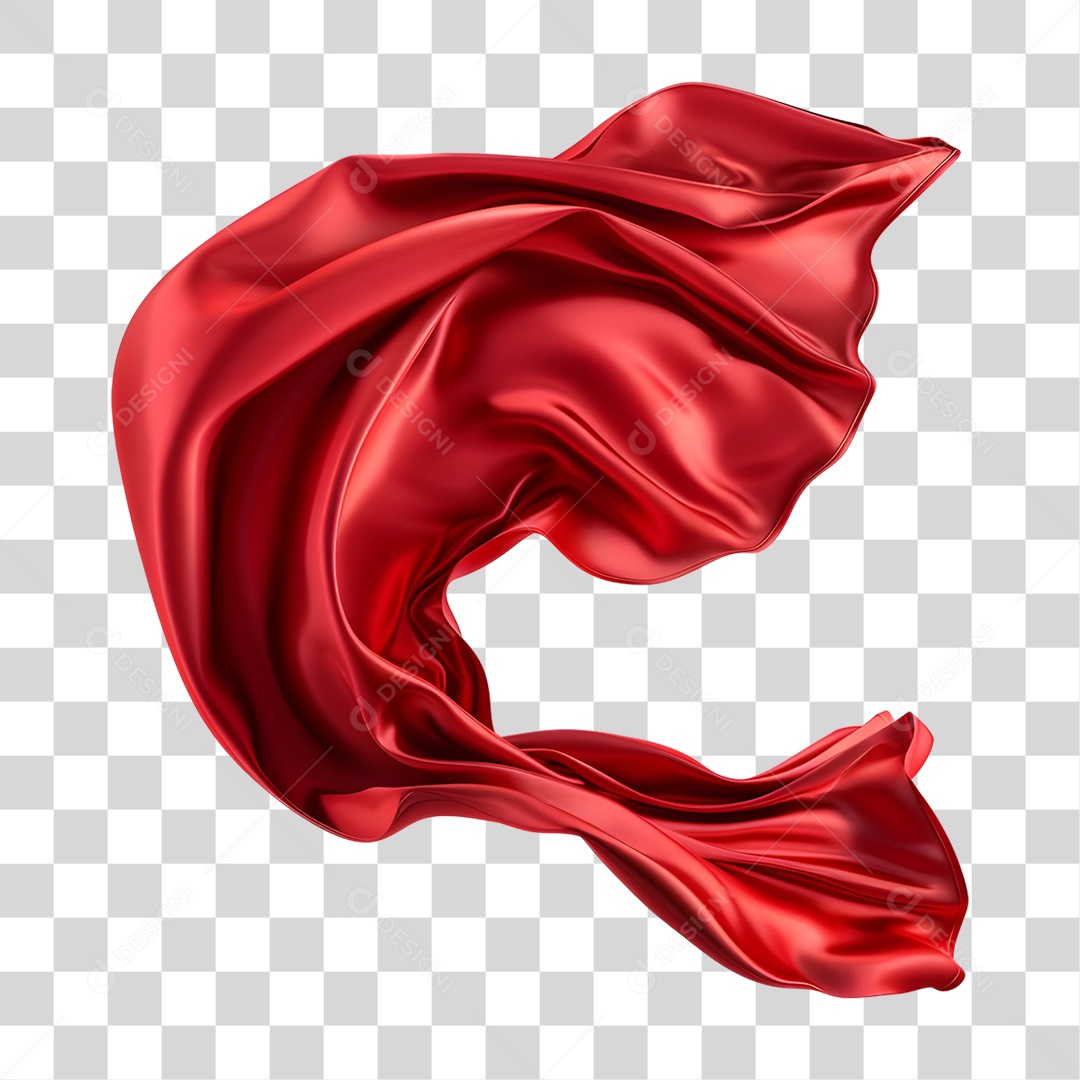 Pano Vermelho Lenço PNG Transparente