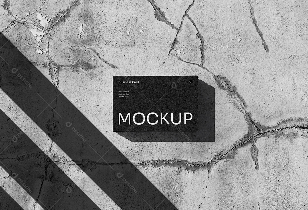 Mockup Cartão de Visita PSD Editável