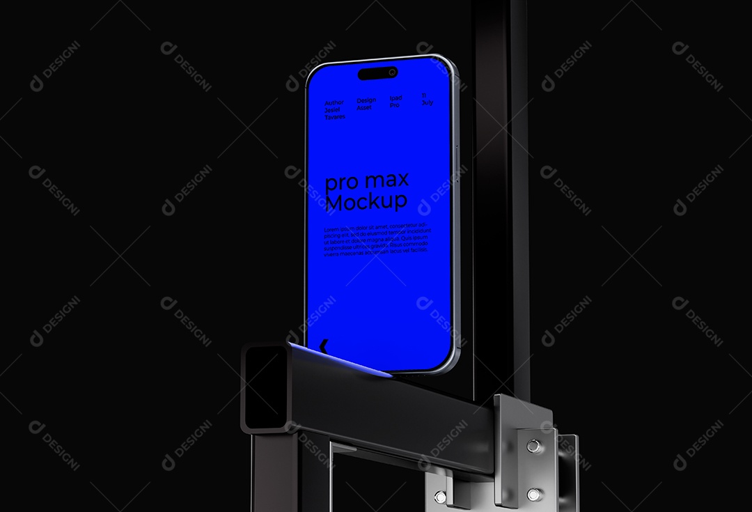 Mockup de Celular PSD Editável