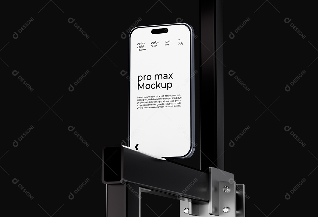 Mockup de Celular PSD Editável