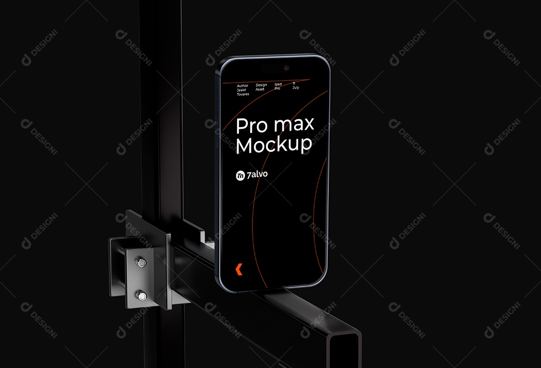 Mockup de Celular PSD Editável