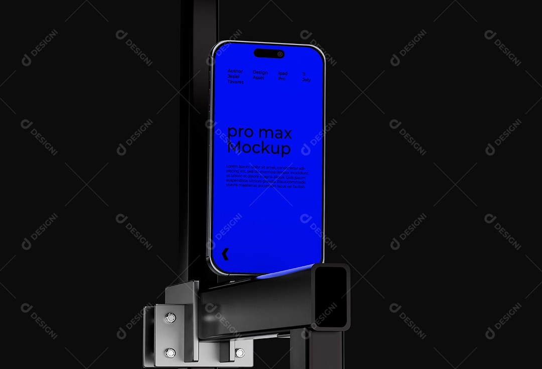 Mockup de Celular PSD Editável