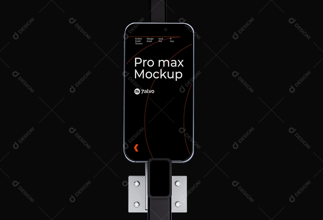 Mockup de Celular PSD Editável