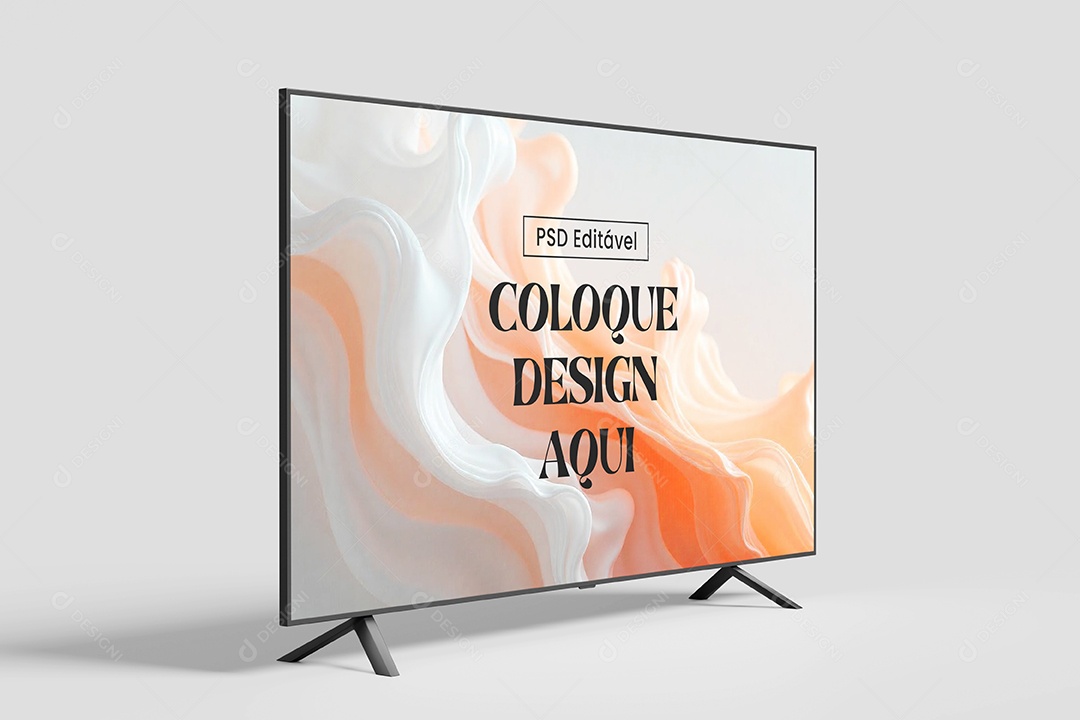 Mockup Smart TV PSD Editável