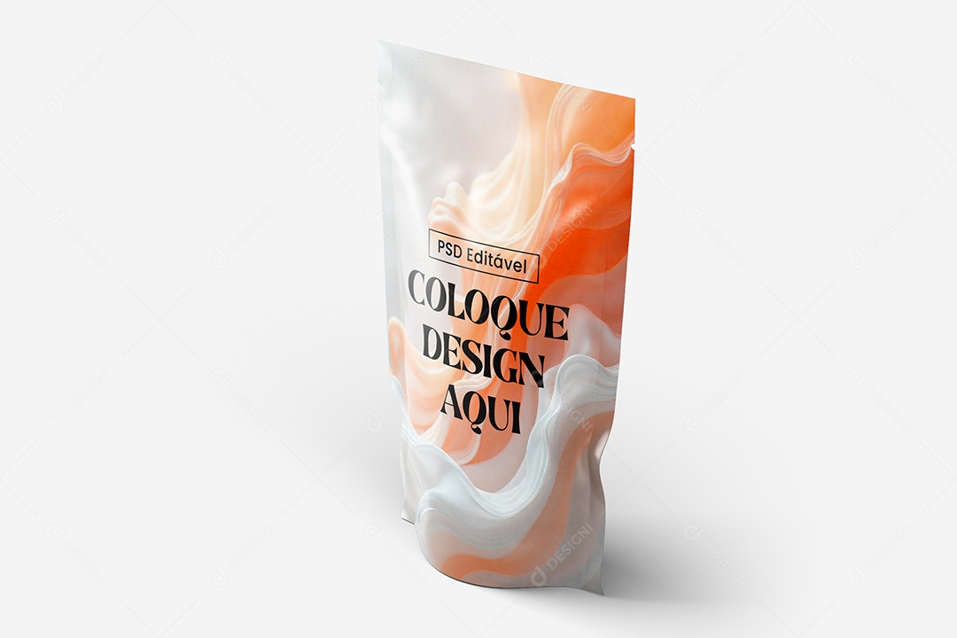 Mockup de Embalagem de Alimento PSD Editável