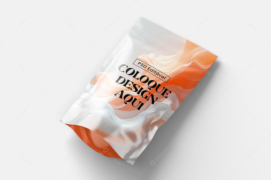 Mockup de Embalagem de Alimento PSD Editável