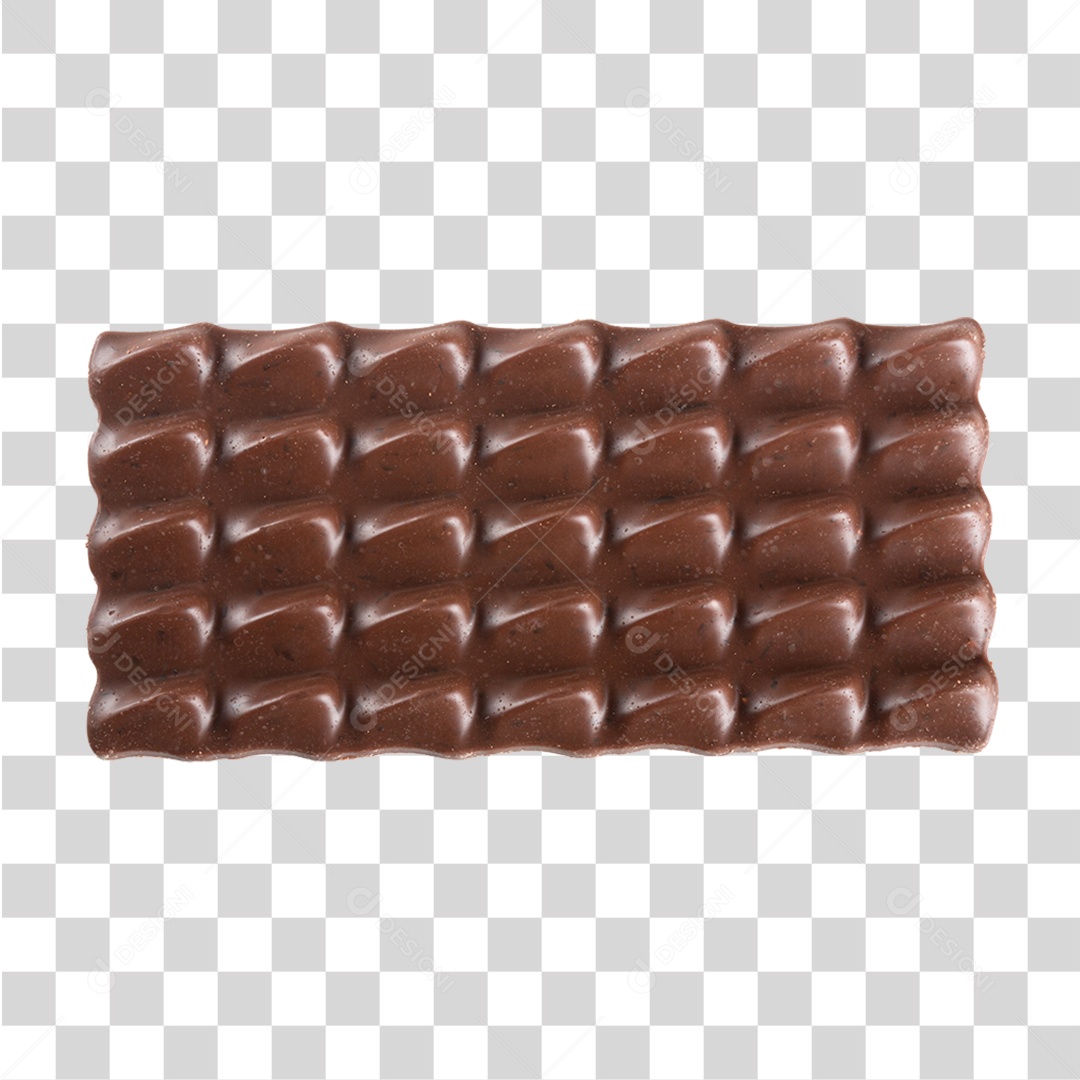 Barra de Chocolate Doces PNG Transparente