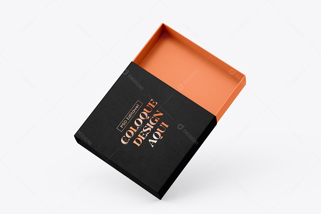 Mockup de Caixa PSD Editável