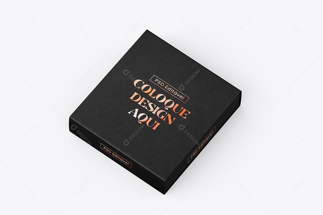 Mockup de Caixa PSD Editável