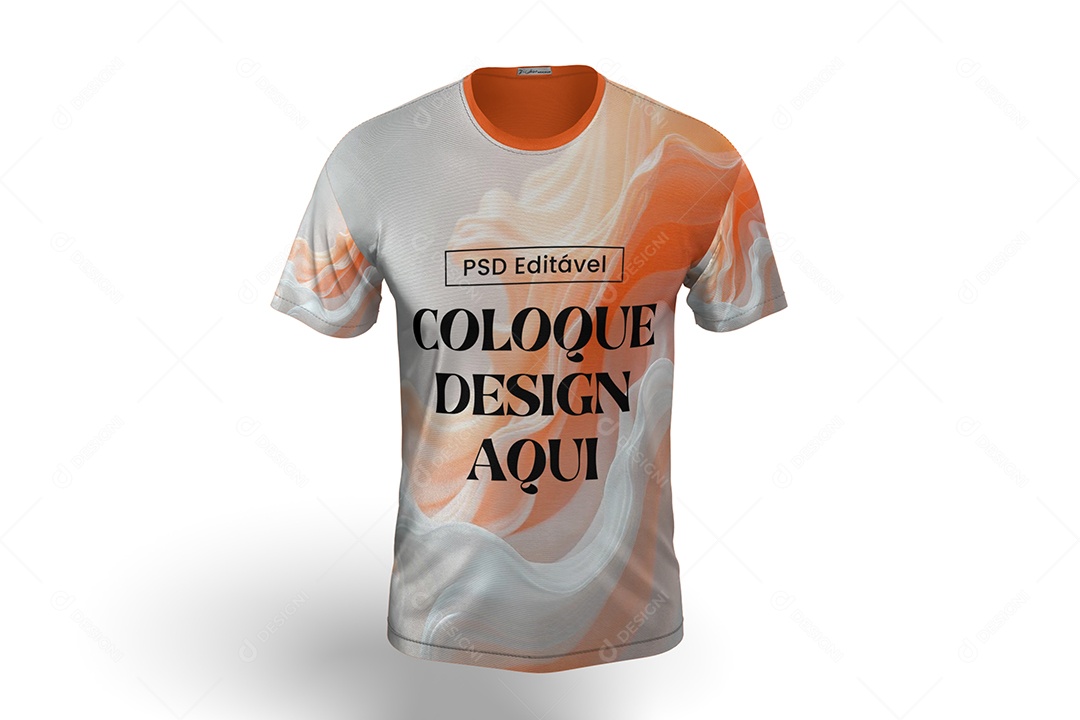 Mockup de Camisa T-Shirt PSD Editável