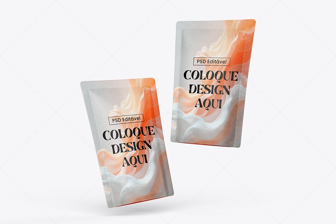 Mockup de Embalagens de Alimento PSD Editável