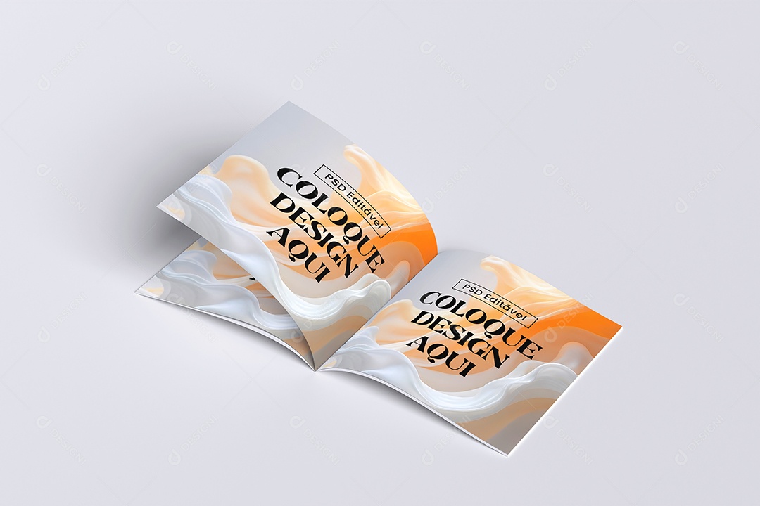 Mockup Revista PSD Editável