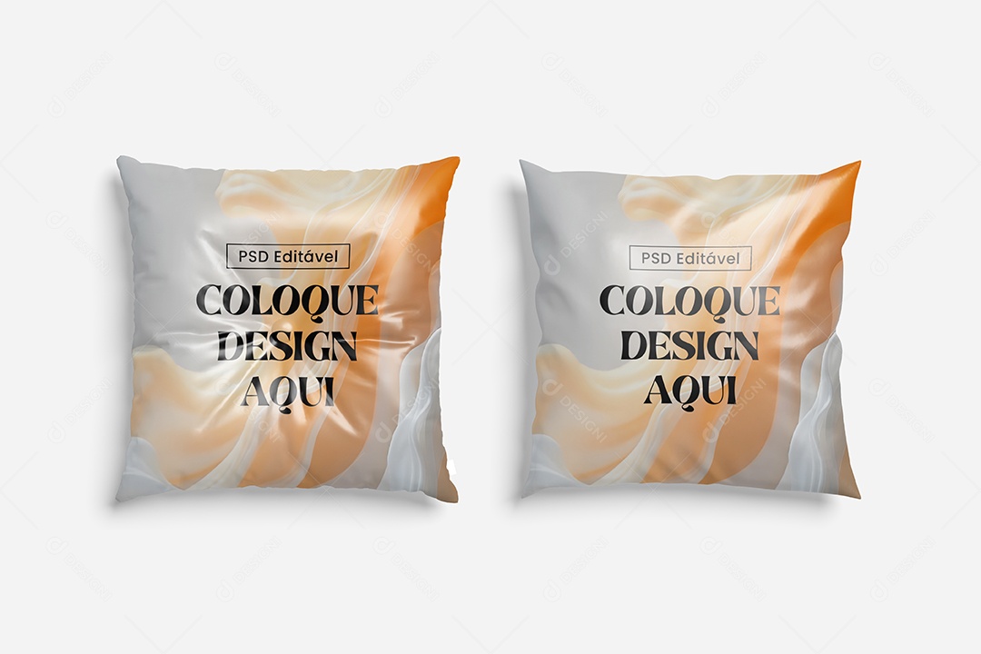 Almofadas Mockup PSD Editável