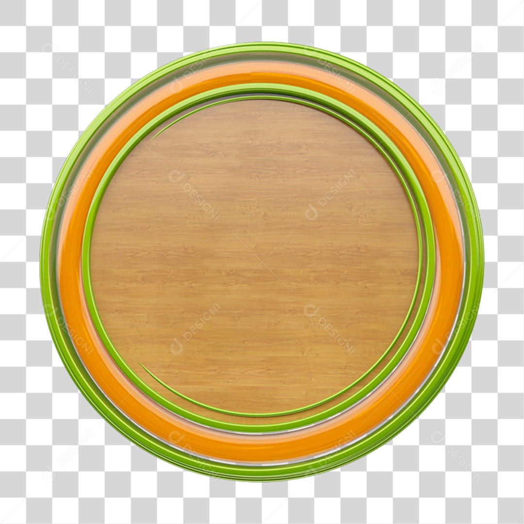 Placa de Madeira PNG Transparente