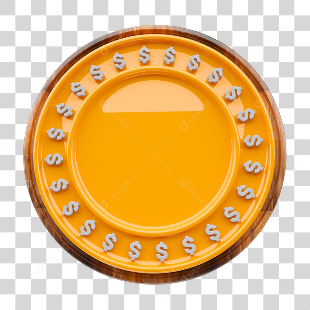 Placa de Metal PNG Transparente