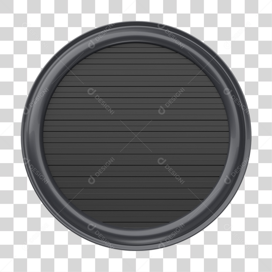 Placa de Metal PNG Transparente