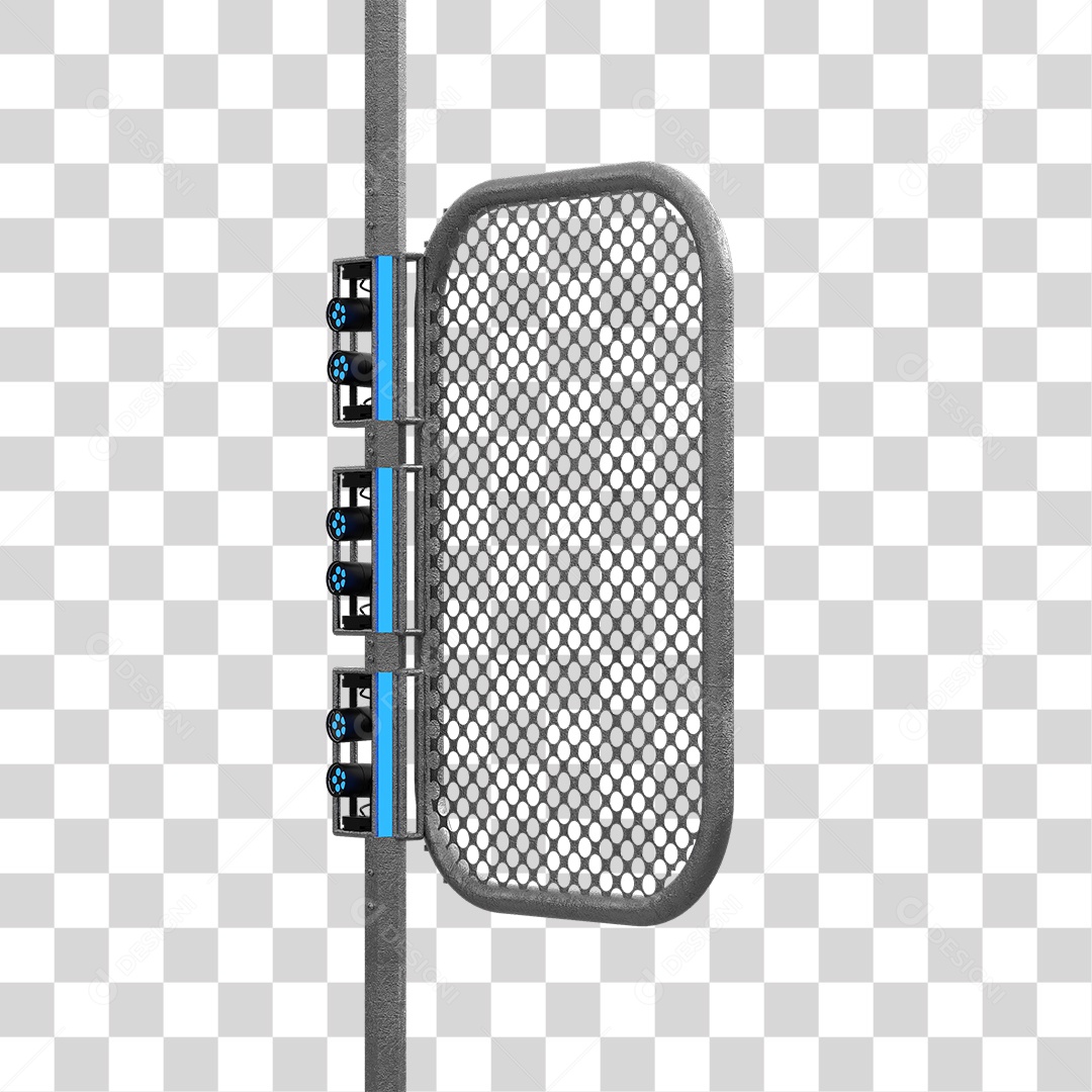 Elemento 3D Kit Painel de Luz PNG Transparente