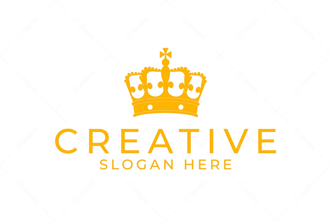 Modelo de Logotipo Criativo PNG + AI Editável