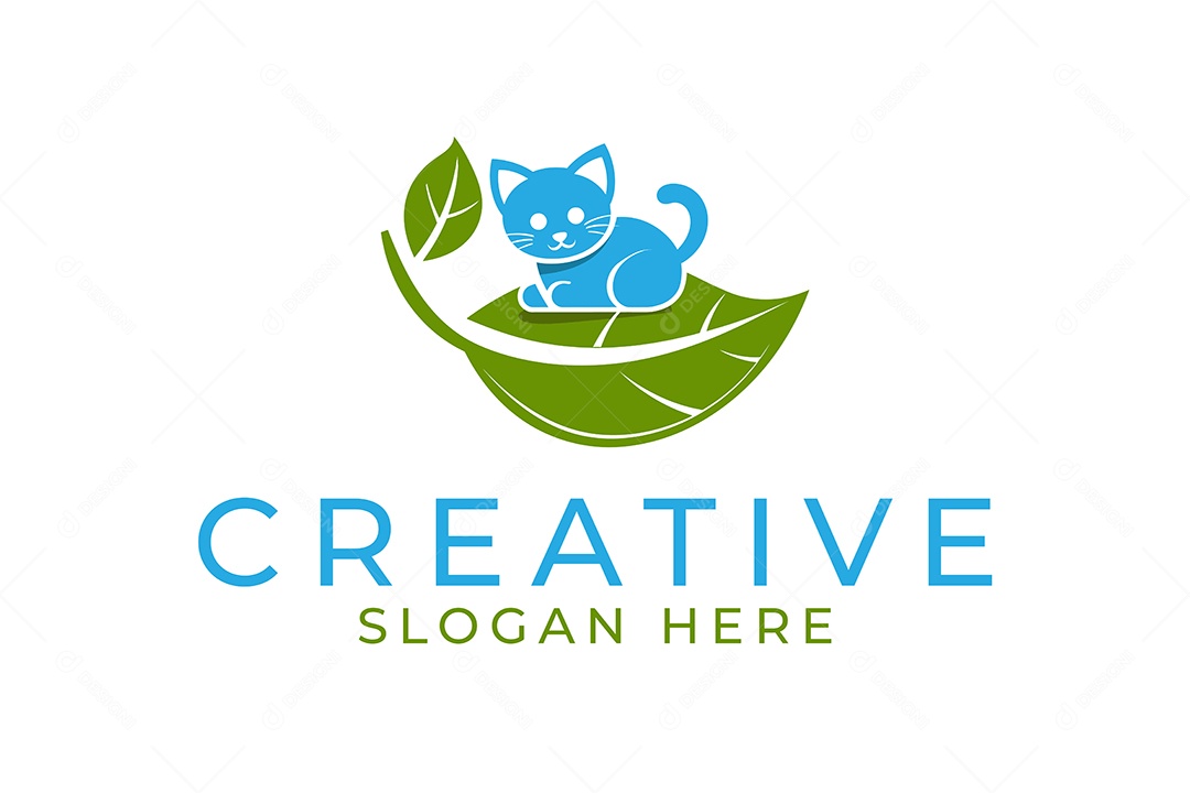 Modelo de Logotipo de Animal  PNG + AI Editável