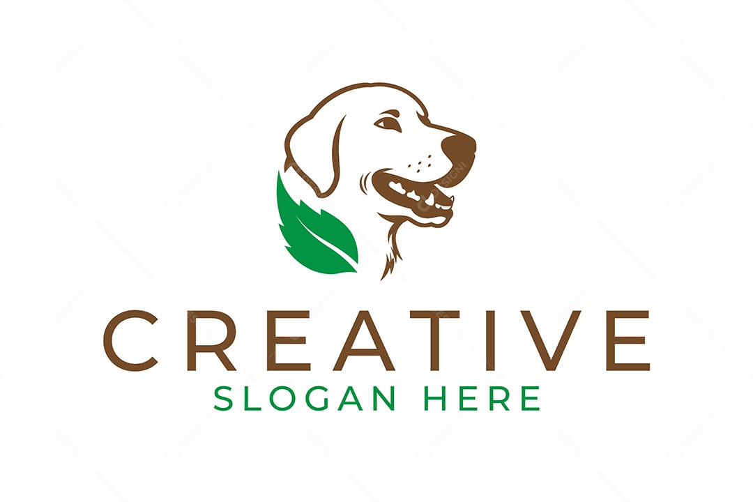 Modelo de Logotipo de Animal  PNG + AI Editável