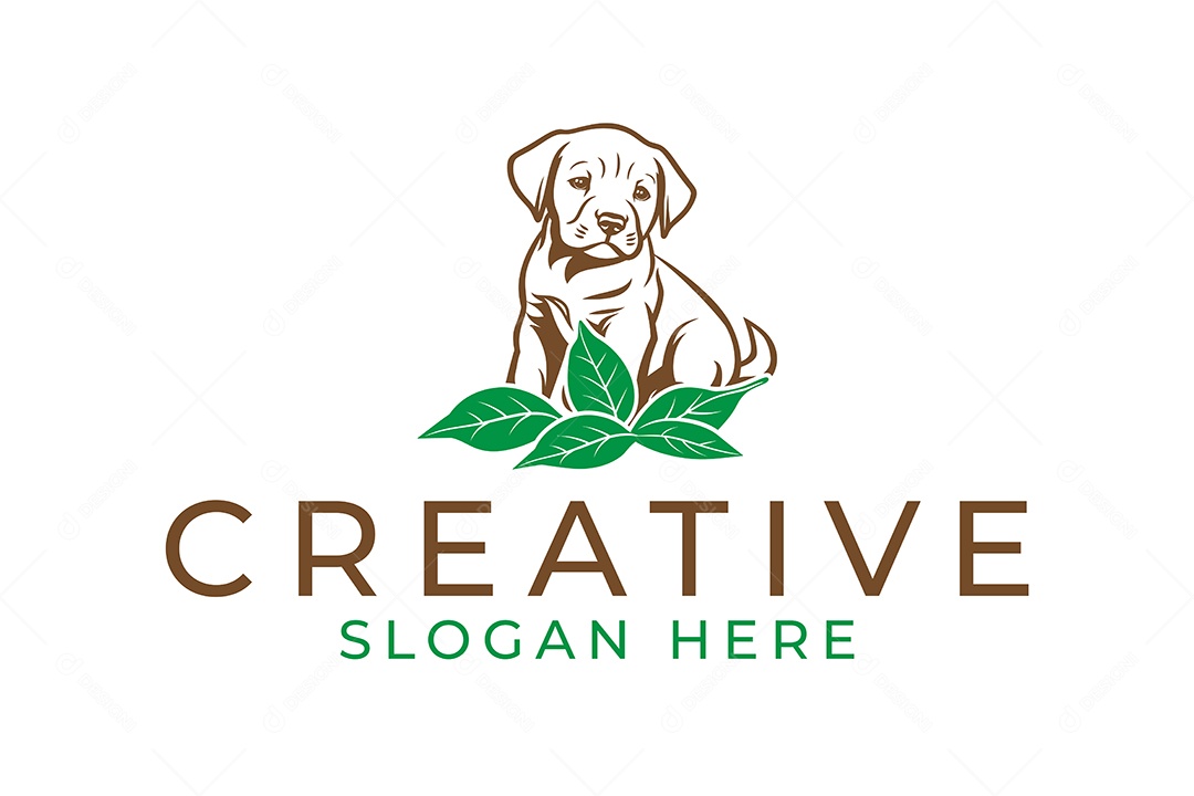 Modelo de Logotipo de Animal  PNG + AI Editável