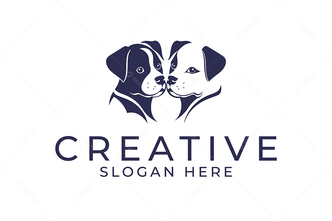 Modelo de Logotipo de Animal  PNG + AI Editável