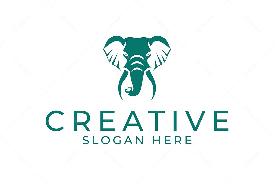 Modelo de Logotipo de Animal PNG + AI Editável