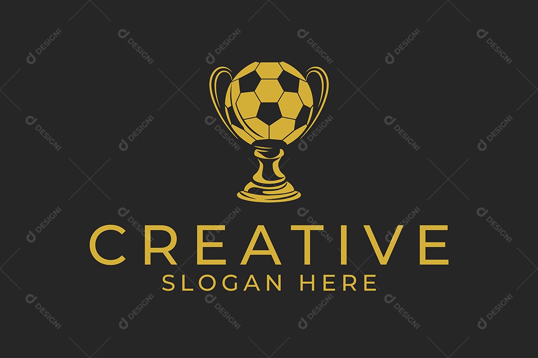 Modelo de Logotipo Criativo PNG + AI Editável