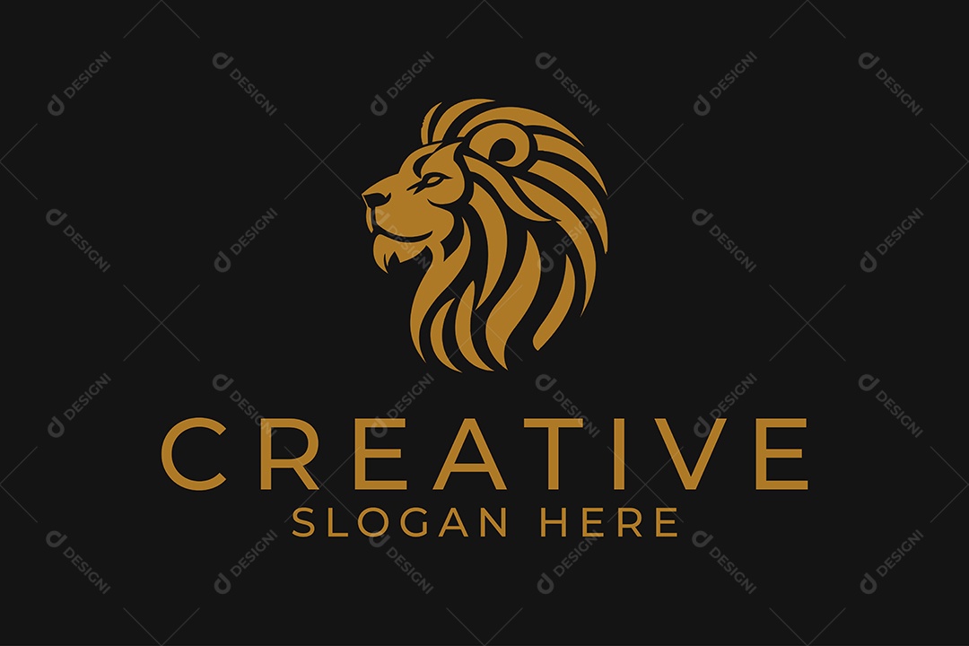 Modelo de Logotipo de Animal PNG + AI Editável