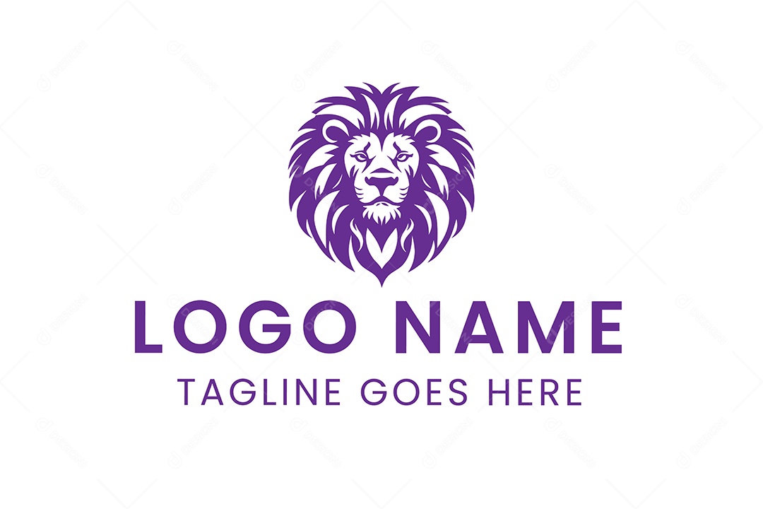 Modelo de Logotipo Animal PNG + AI Editável