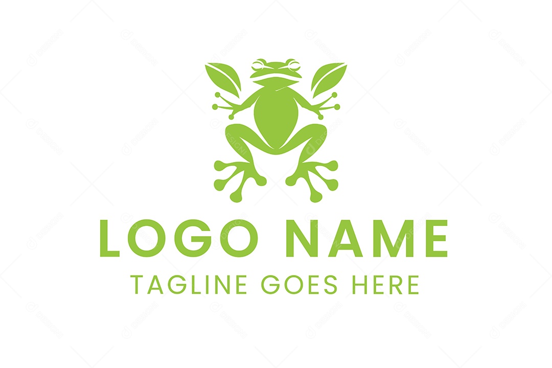 Modelo de Logotipo de Animal PNG + AI Editável