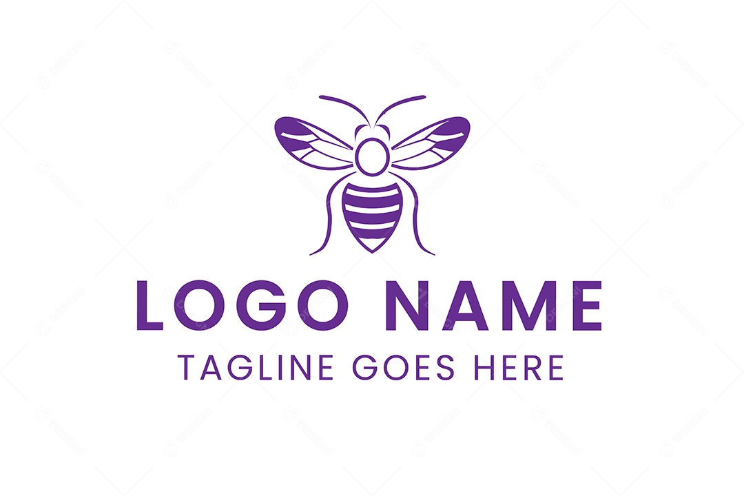 Modelo de Logotipo de Animal PNG + AI Editável