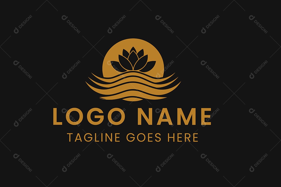 Modelo de Logotipo de Animal PNG + AI Editável