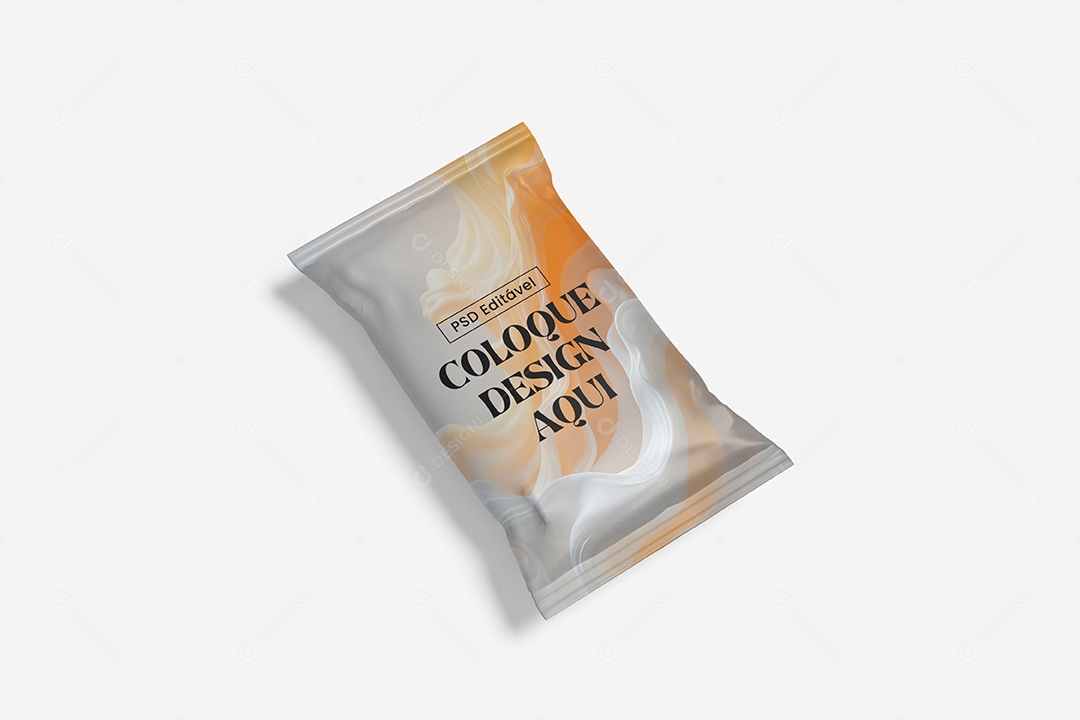 Mockup Embalagem de Doces PSD Editável