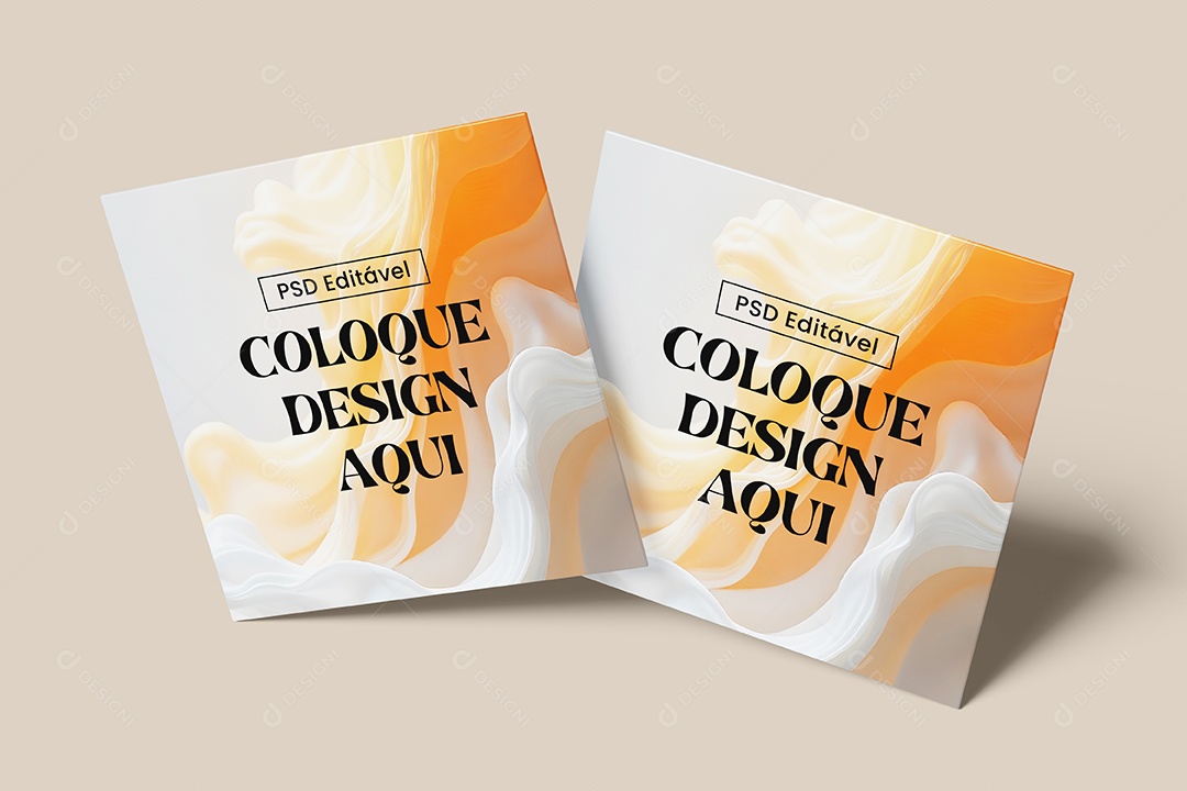 Mockup de Cartões de Visita PSD Editável