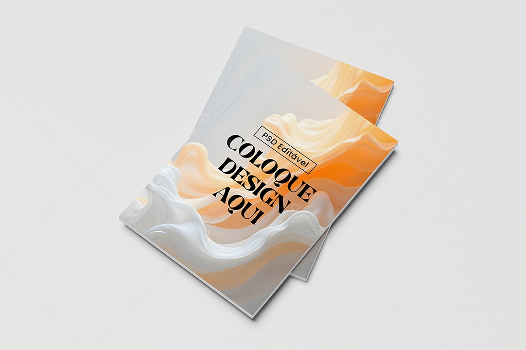 Mockup Revista PSD Editável