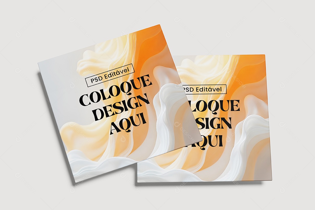 Mockup Folheto PSD Editável