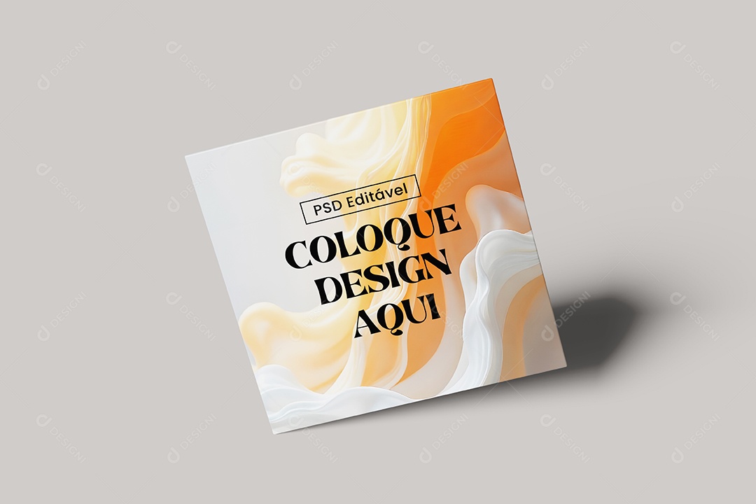 Mockup Folheto PSD Editável