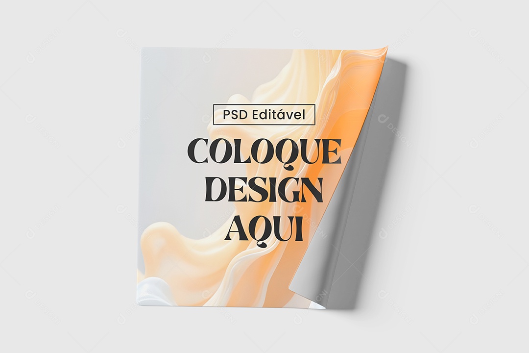 Mockup Adesivo PSD Editável