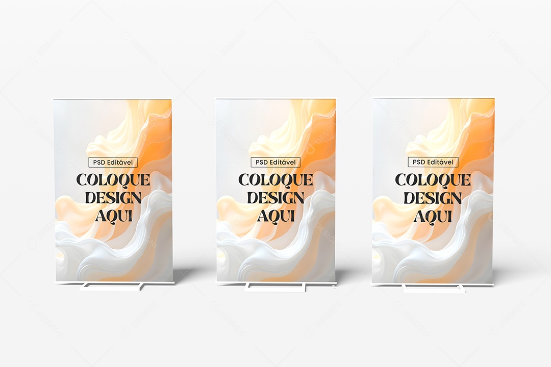 Mockup Cartão de Visita PSD Editável