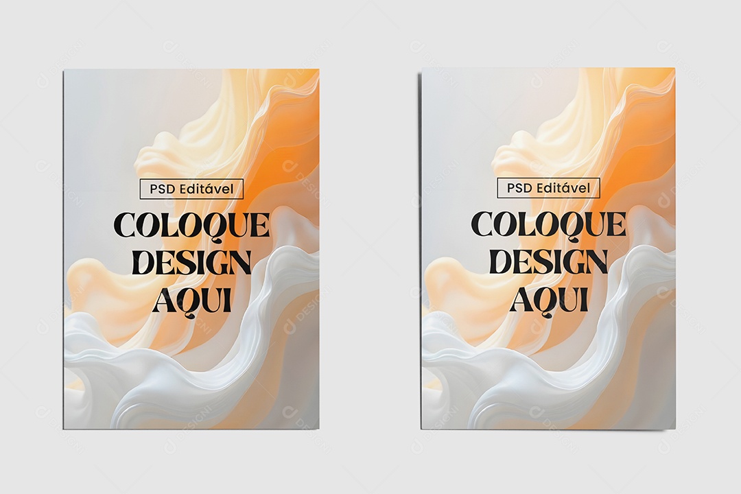 Mockup de Folhetos PSD Editável