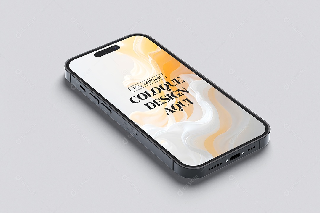 IPhone Celular Smartphone Mockup PSD