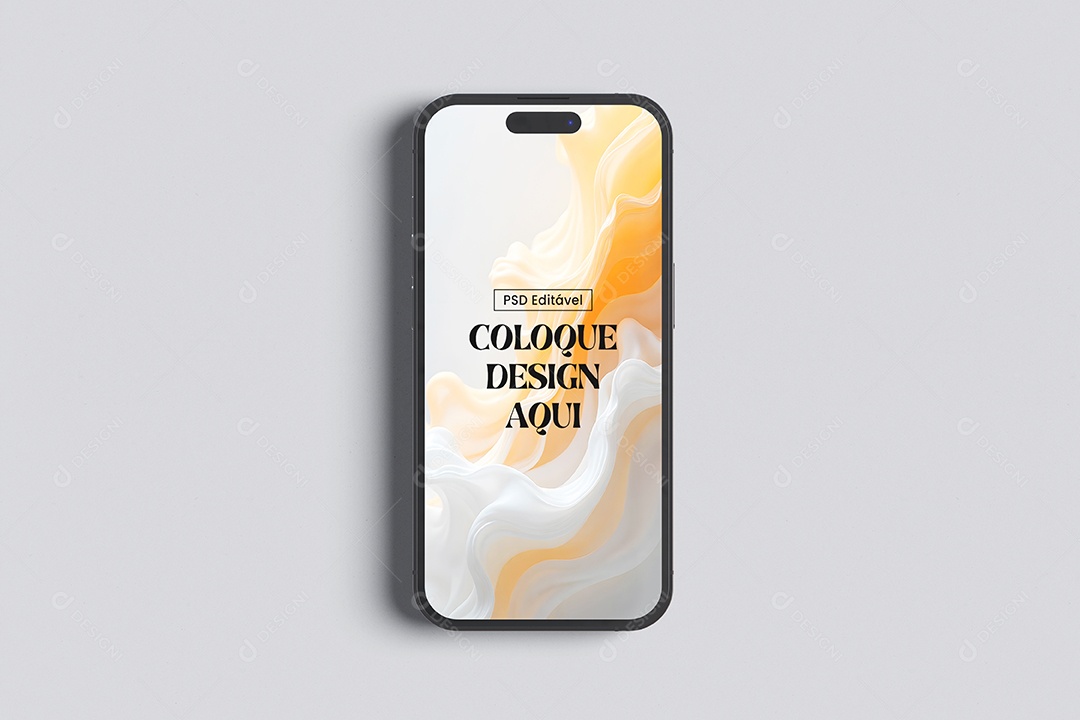 IPhone Celular Smartphone Mockup PSD