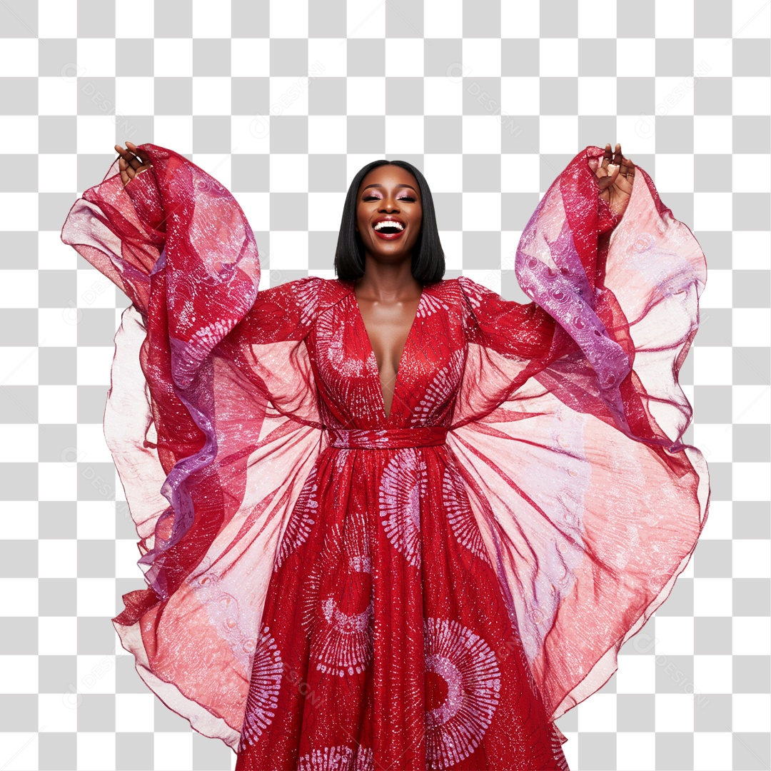 Mulher Sorrindo PNG Transparente