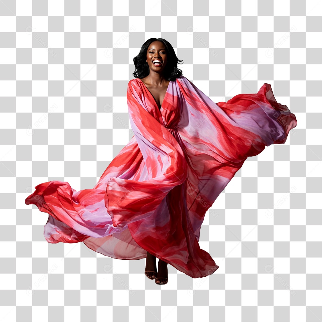 Mulher Sorrindo PNG Transparente