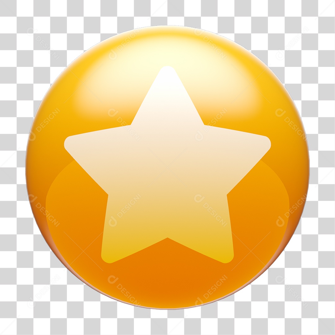 Bola de Estrela PNG Transparente