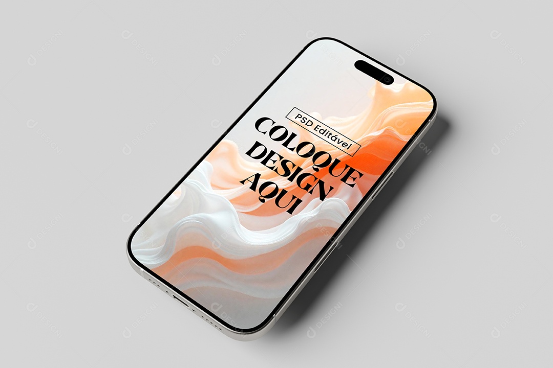 IPhone Smartphone Mockup PSD Editável