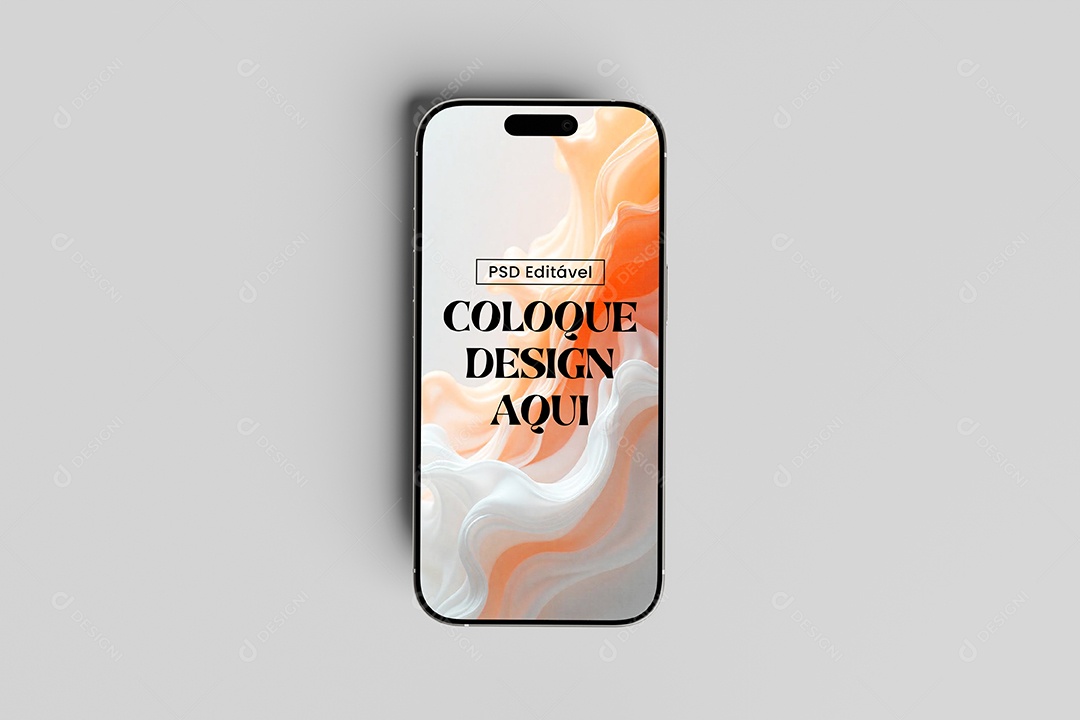 IPhone Smartphone Mockup PSD Editável
